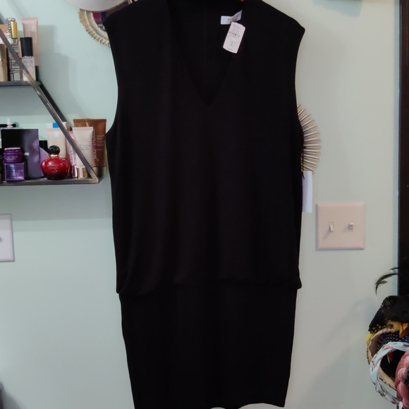 Bailey 44 🖤 Black drop waist blouson mini dress - Picture 4 of 8